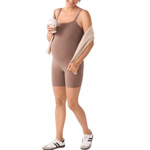 ชุดบอดี้สูทออกกำลังกายสำหรับหญิงตั้งครรภ์ สีพื้น เนื้อผ้านุ่ม แบบไม่มีแขน กระชับรูปร่าง เหมาะสำหรับฟิตเนส โยคะ และเต้นรำ รับผลิตตามสั่งขายส่ง - Product Image 1