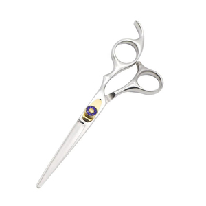 Kit de Herramientas de Barbería de Alta Calidad, Tijeras de Corte y Entresacado de Pelo con Recubrimiento de Titanio Azul, con Peine y Navaja, Kit de Salón de Barbería - Product Image 3