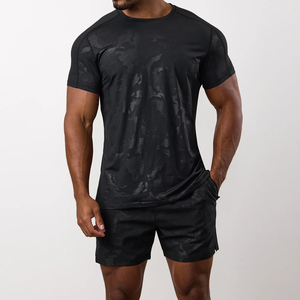 Custom Supplier Sports Jersey t Shirt for Men OEM Camo Printing <b>Tshirt</b> Sample Bulk Custom Labels <b>Tshirt</b> 65% <b>Polyester</b> t Shirt - Product Image 2