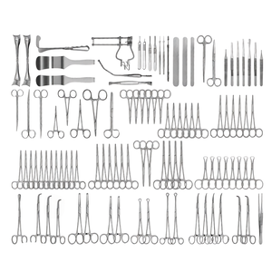 Instrumentos Quirúrgicos de Primera Calidad, Juego de Cirugía Vascular Abdominal, Acero Inoxidable Alemán, Manual, Certificado CE - Product Image 1