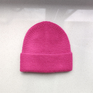 Latest High Quality Customizable Single Layer Knitted Acrylic Beanie Design Your Own <b>Winter</b> Hat - Product Image 5