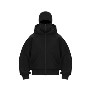 เสื้อมีฮู้ดแบบรูดซิปสำหรับผู้ชายเสื้อแจ็คเก็ตมีฮู้ดแนวสตรีท Winter2026กลางแจ้งโลโก้ตามสั่งล่าสุด - Product Image 1