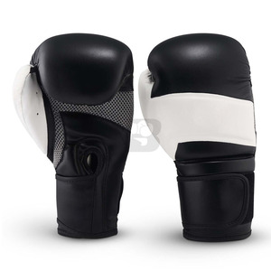 Breathable Professional MMA Boxing <b>Gloves</b> Custom Logo <b>Moisture</b> Wicking Lace-Up Closure Customized Color Sizes Leather Made - Product Image 3