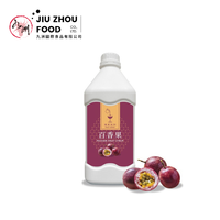 Jarabe concentrado de sabor a maracuyá para té de burbujas, botella de 2.5 kg, para bebidas exóticas, HACCP, ISO, HALAL