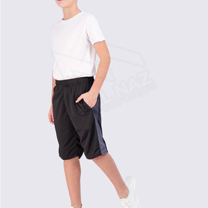 <b>Mens</b> Mesh Basketball Shorts Elastic Waist Quick Dry Sports Shorts Side Stripe Gym Fitness Training Running <b>Trunks</b> Custom Logo - Product Image 2