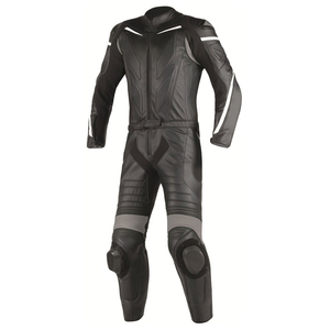 Traje de Motocicleta de Cuero de Manga Larga para Hombre, Ropa de Carreras Protectora y Transpirable para Todas las Estaciones - Product Image 2