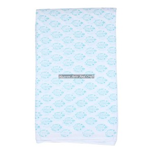 100% telas de algodón con estampado de bloques a mano, estilo de fabricación de vestidos étnicos indios, tela textil para el hogar, camisa de Material para correr hecha a mano - Product Image 1