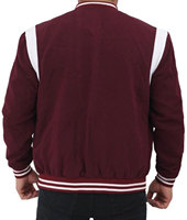 Veste de baseball personnalisée de haute qualité avec logo brodé sur le devant pour hommes, imperméable, coupe-vent, respirante, coupe ajustée, position du logo sur le devant