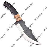 Couteau tactique multifonction à lame fixe robuste en acier à haute teneur en carbone 1095, personnalisable OEM/ODM, vente en gros