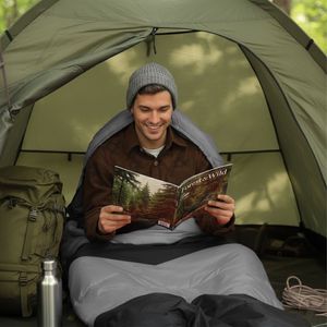 Sacco a Pelo Riscaldante Leggero Alimentato via USB per Escursionismo - Product Image 2