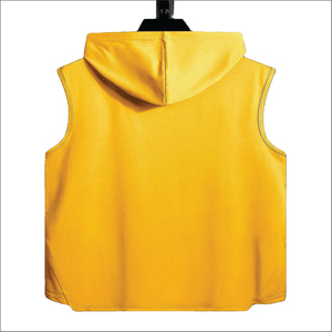 Chaleco Deportivo Informal de Punto Transpirable al por Mayor, Camiseta sin Mangas de Algodón y Poliéster Personalizada para Hombre - Product Image 3