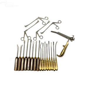 ชุดเครื่องมือยกกระชับใบหน้าแบบส่องกล้อง คู่มือการใช้งาน เครื่องมือผ่าตัดเสริมความงาม สแตนเลสสตีล คุณภาพสูง ได้รับการรับรองมาตรฐาน CE สำหรับการผ่าตัด - Product Image 3