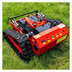 Cortadora de césped a control remoto con orugas, máquina de corte de césped de alta eficiencia para colinas y pendientes. - Product Image 1