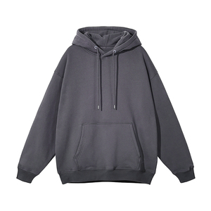 Sudadera con Capucha de Punto para Hombre, Tejido Suave y Cálido, Color Sólido Informal, para Uso Diario - Product Image 5