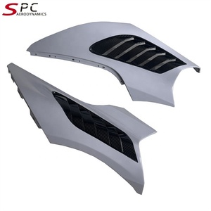 Guardabarros Delantero Estilo V de Fibra de Carbono Seca SPC para Mclaren <span class=keywords><strong>720S</strong></span>, Guardabarros Delantero de Fibra de Carbono para <span class=keywords><strong>720S</strong></span>, Guardabarros Delantero con Rejillas - Product Image 1