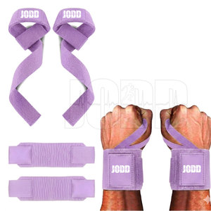 สายรัดข้อมือสำหรับยกน้ำหนักแบบเดดลิฟท์ ทนทาน รองรับข้อมือสำหรับการออกกำลังกายหนักและการฝึกความแข็งแรง - Product Image 6