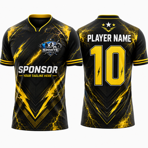 High Quality Soccer Jersey <b>Soft</b> Interlock Knit Four Way Stretch Lightweight Design Custom Football Wear - Product Image 1