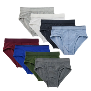 Lot de 5 slips en coton pour hommes, taille élastique, vente en gros, fournisseur en gros de coton de qualité supérieure - Product Image 1