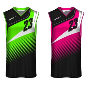Maillot de basket-ball respirant léger et à séchage rapide de haute qualité avec impression par sublimation pour uniformes d'équipe - Product Image 2