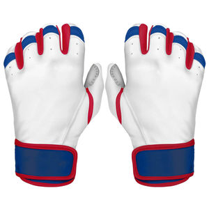 Gants de baseball en cuir respirants avec fermeture auto-agrippante, impression personnalisée professionnelle, pour l'extérieur, imperméables et sur mesure - Product Image 4