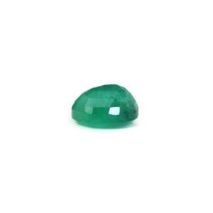 Loose Lab-Created Emerald Gemstone 3.45 Carat Brilliant Cut Certified Wholesale 20mm - Product Image 3