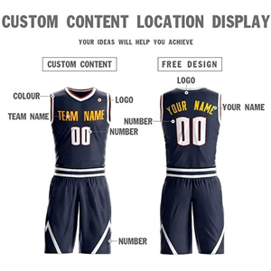 RAMF Sports <b>Polyester</b> / Spandex Basketball Uniform Bundle Set Factory Good Quality Best Price New Design Basketball Packed - Product Image 2