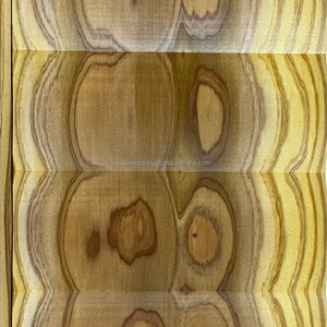 IRODORITAI WAVE - Tablones de Madera de Cedro Japonés Sólido Modernos y Luminosos, con Sistema de Ranura y Lengüeta, para Uso Comercial, Doméstico y de Entretenimiento - Product Image 1