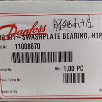 Kit de roulements de plateau oscillant pour pompe à pistons à déplacement variable à circuit ouvert Danfoss H1P069 et H1P078