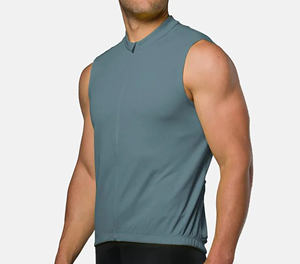 Maillot de Ciclismo Personalizado Unisex sin Mangas con Cremallera Completa, Transpirable, que Absorbe la Humedad, con Impresión por Sublimación, Opción de Equipo Personalizado - Product Image 4
