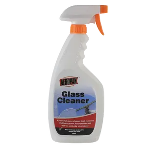 AEROPAK Glass cleaner 500ml formulated to effectively remove insects and stubborn stains for car home care multi purpose