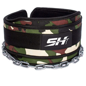 Heavy Duty Unisex Neoprene Dip <b>Belt</b> With Chain For Powerlifting Hip Squats Weightlifting Bodybuilding Gym <b>Belt</b> Custom Low Price - Product Image 2