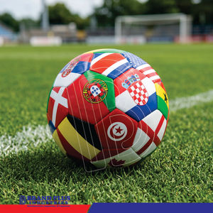 Balón de Fútbol Brand Plus Shine con Banderas de los Países del Mundo, 32 Paneles, Promocional, Deportivo, Venta al Por Mayor de Fábrica, Ligero, para Niños - Product Image 5