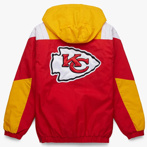 Chaqueta Cortavientos Extra Grande Personalizada para Hombre, con Cierre de Cremallera, Bolsillo Tipo Canguro y Logotipo Bordado - Product Image 4
