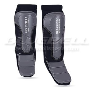 Espinilleras de Cuero para Adultos, Equipo de Boxeo, Almohadillas de Protección Ligeras y Ajustables para Kick Boxing, Entrenamiento de MMA - Product Image 6
