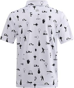 Polo de Golf Premium para Hombre, Secado Rápido, Absorbe la Humedad, Logotipo Personalizado, OEM, ODM, Venta al Por Mayor - Product Image 3