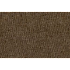 Divano Chaise Longue Reversibile Moderno con Pouf, Set 3 Pezzi in Polifibra Lino Trapuntato, Colore Caffè per Soggiorno - Product Image 3