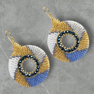 Professional Manufacturer Beaded <b>Earrings</b> <b>Top</b> Tier Beaded <b>Earrings</b> Solid Color Beaded <b>Earrings</b> Custom Wholesale Use Beaded - Product Image 3