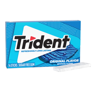 candy Sugar Free Original Flavor Chewing <strong>Gum</strong> 14 Sticks Box Refreshingly Long Lasting Artificial Flavor - Product Image 1