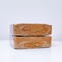 Bloc de Cocopeat organique comprimé de tourbe de Coco naturelle pour le jardinage Cocopeat de fibre de Coco emballé par coutume pour des pots et des planteurs de jardin