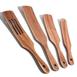 Espátula duradera para cocinar, utensilios de cocina de alta calidad, espátulas de madera, entrega rápida - Product Image 1