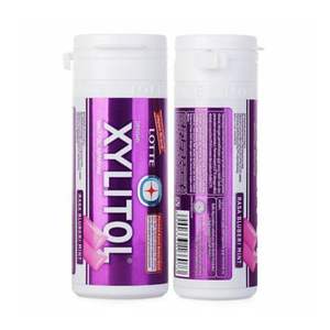 Lotte Xylitol Blueberry 26,1G Chicle sin azúcar con sabor a arándano - Product Image 2