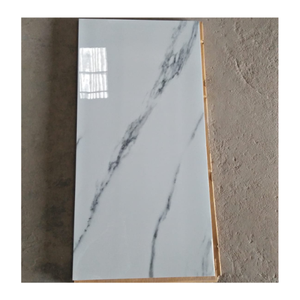 Azulejos de porcelana vitrificada esmaltada GVT PGVT de primera calidad de 600x1200 mm con acabado efecto mármol, aptos para pisos residenciales y comerciales. - Product Image 1