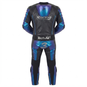 Traje de Carreras MotoCP Personalizado para Hombre, Premium, de Una Pieza, para Pista, con Protectores y Deslizadores, Mono/Traje OEM con Certificación CE - Product Image 2