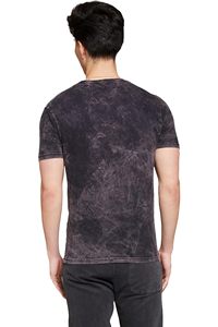 Camiseta de Manga Corta para Hombre, Cuello Redondo, Tejido de Punto, 100% Algodón, Corte Regular Informal, Diseño de Patrón Sólido - Product Image 5