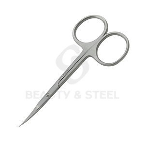 Ciseaux de manucure Elite avec lames effilées fines et finition ergonomique sablée pour un soin des ongles précis - Product Image 1