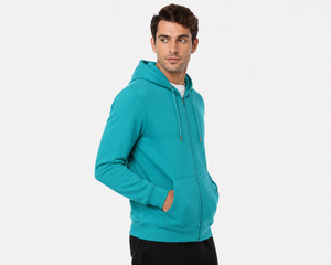 Casual <b>mens</b> hooded <b>zip</b> <b>top</b> delivering modern comfort breathable softness and stylish versatility for everyday relaxed fashion - Product Image 4
