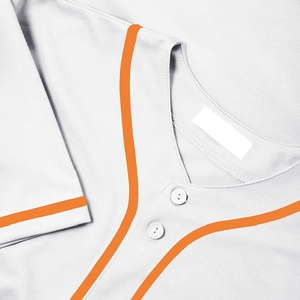 Vente en gros de maillots de baseball personnalisés tendance, avec étiquette et logo personnalisés, OEM, haute qualité, pour hommes et femmes - Product Image 5