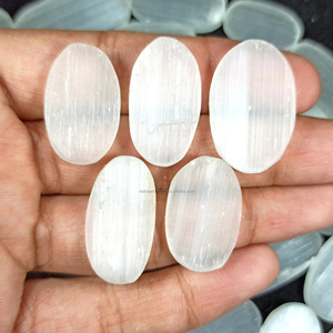 หินควอตซ์กึ่งมีค่าจำนวนมากแร่ควอตซ์หลวมแร่เซเลนไนต์ธรรมชาติ - Product Image 5