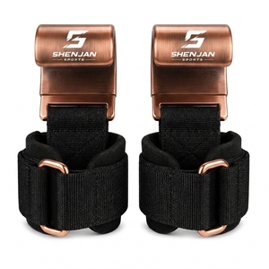 Protection Heavy Duty Custom Wholesale Neoprene Powerlifting Hooks Deadlift Pull Ups Training Non-Slip Adjustable Professional - Product Image 4