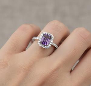 Anillo de compromiso con engaste de bisel y diseño de alas, de lujo, para fiesta de bodas, cristiano, infantil, de plata 925, certificado por terceros - Product Image 5